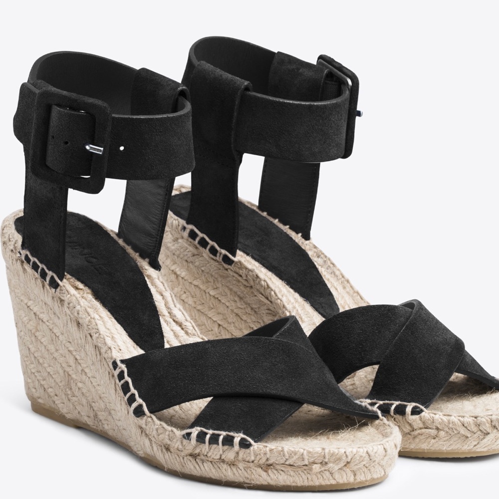 // vince stefania espadrille sandals //
